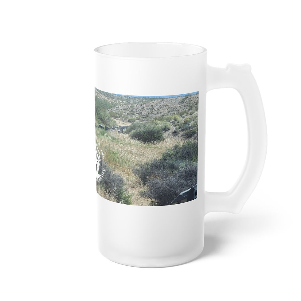 Thumbnail: Dusty Trails 4X4 Frosted Glass Mug