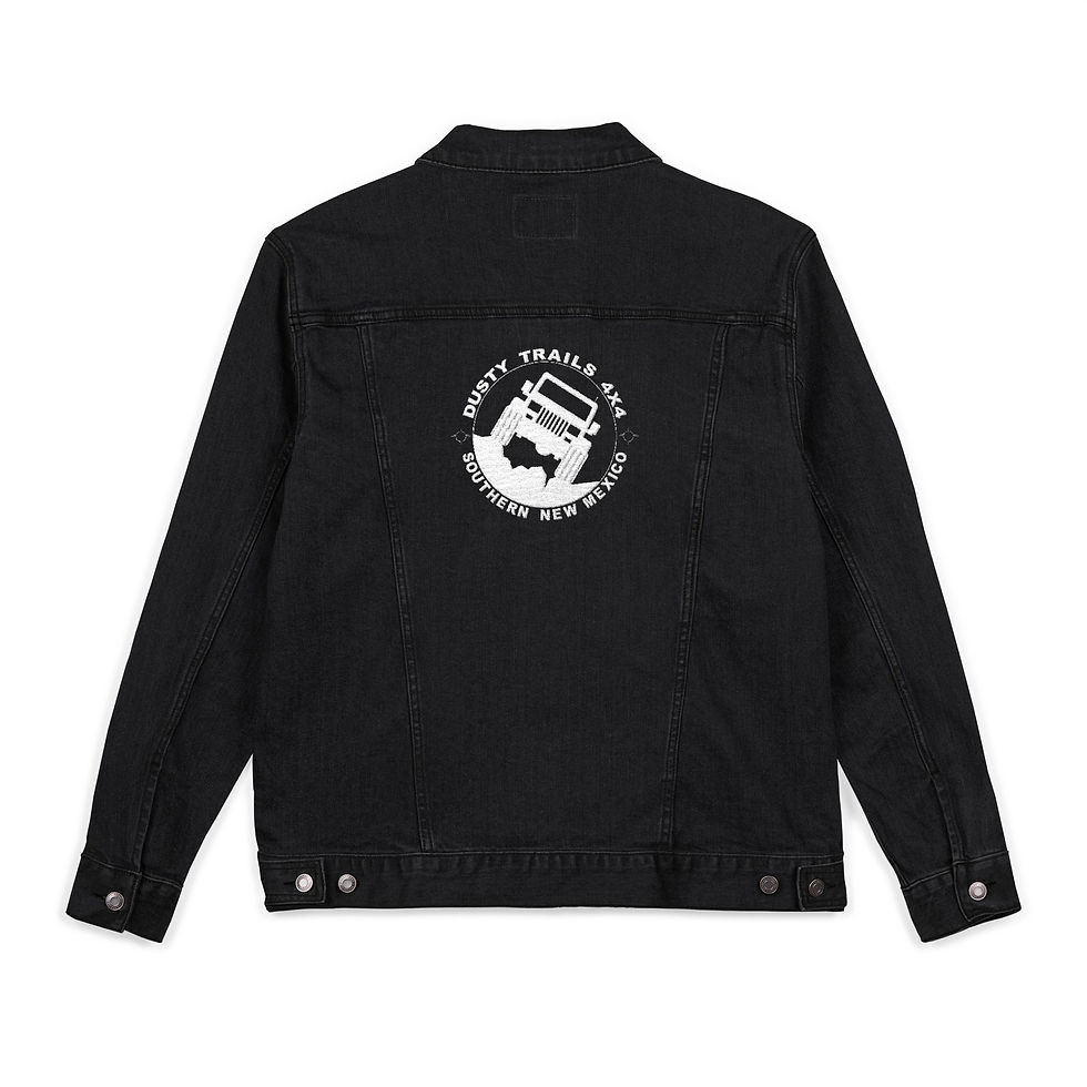 Thumbnail: Dusty Trails 4X4 Unisex Denim Jacket (Embroidery)