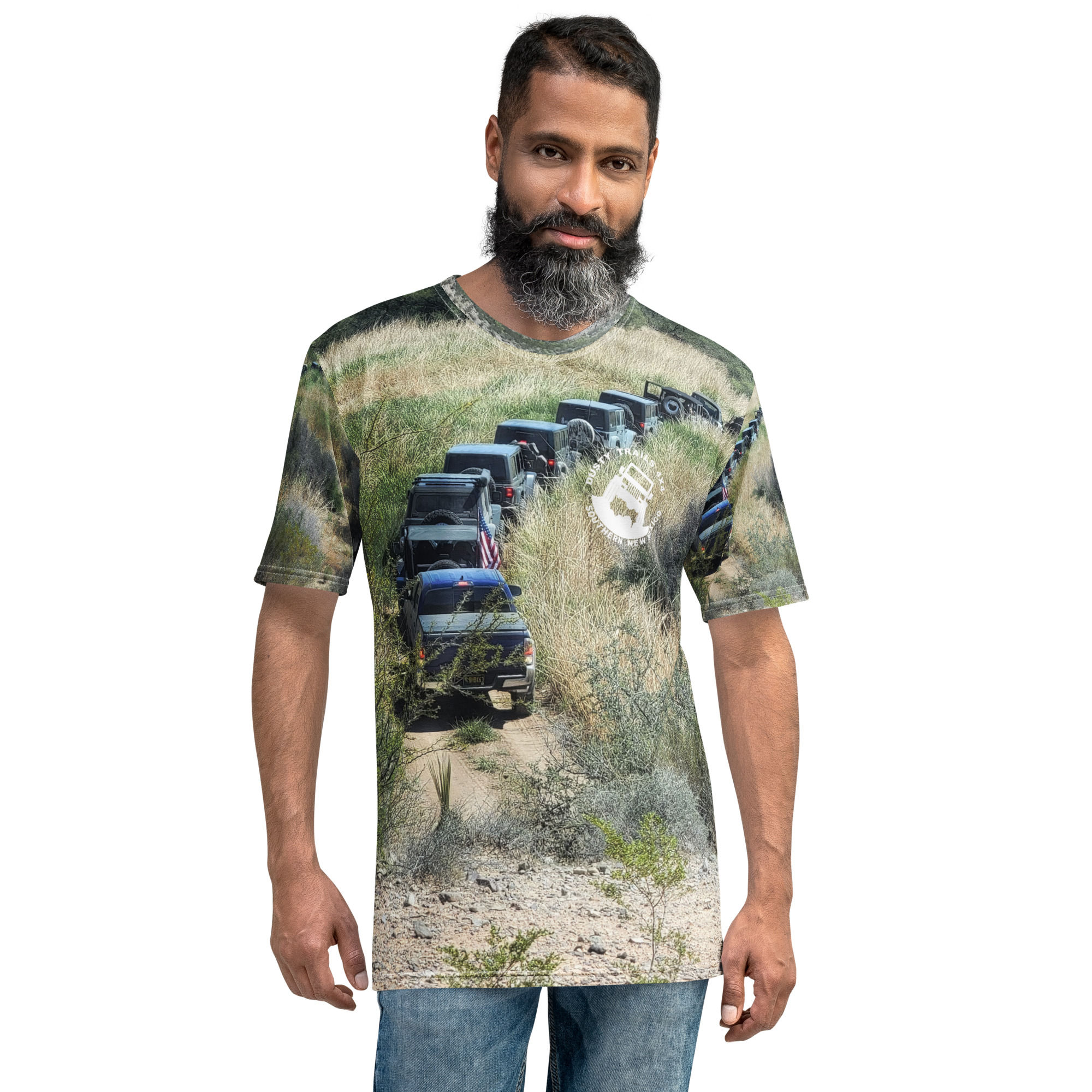 Dusty Trails 4X4 Full-Print Men's t-shirt