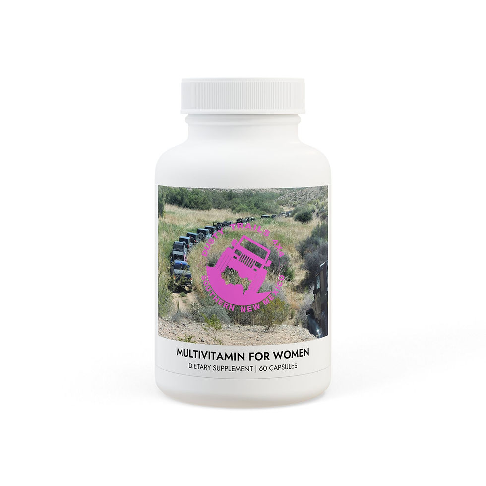 Dusty Trails 4X4 Multivitamin for Women Supplement (60 Capsules)
