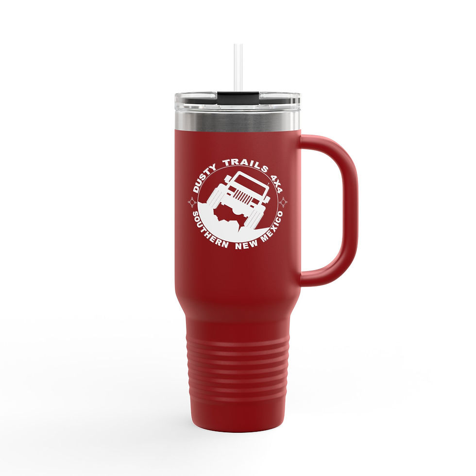 Thumbnail: Dusty Trails 4X4 40oz Insulated Travel Mug
