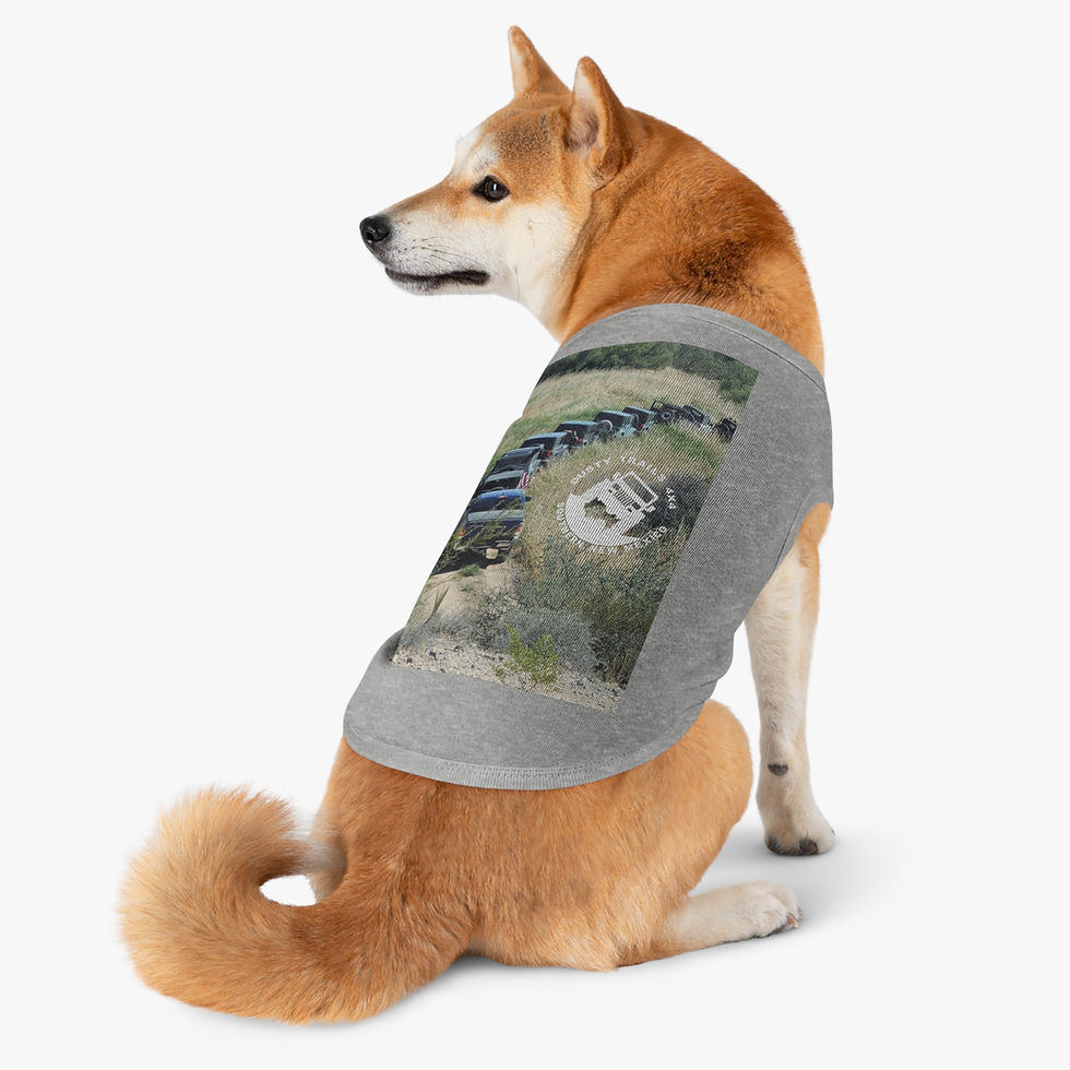 Thumbnail: Dusty Trails 4X4 Adventure-Ready Pet Pet Tank Top
