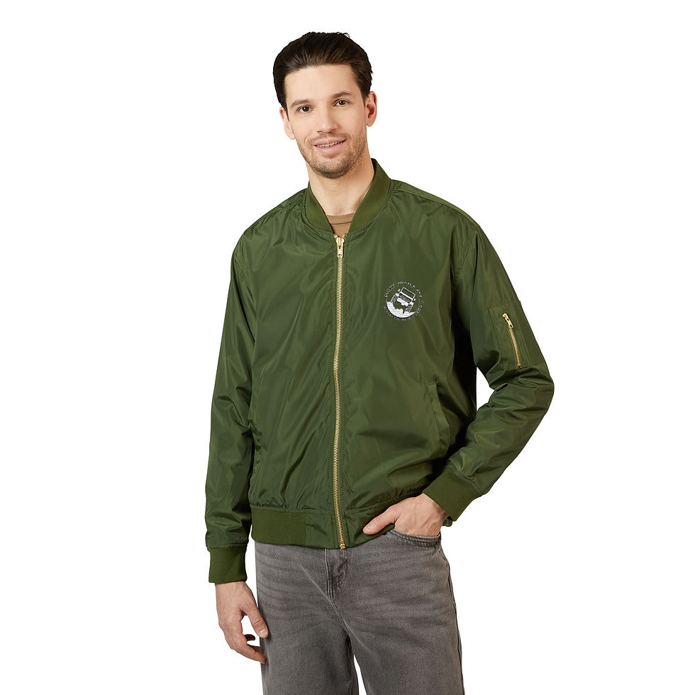 Thumbnail: Dusty Trails 4X4 Embroidered Bomber Jacket