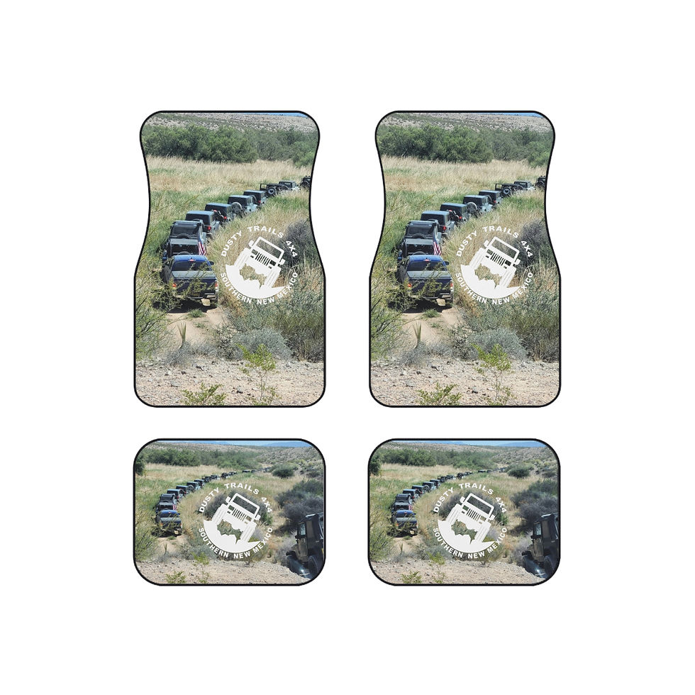 Dusty Trails 4X4 All-Terrain Car Mat Set