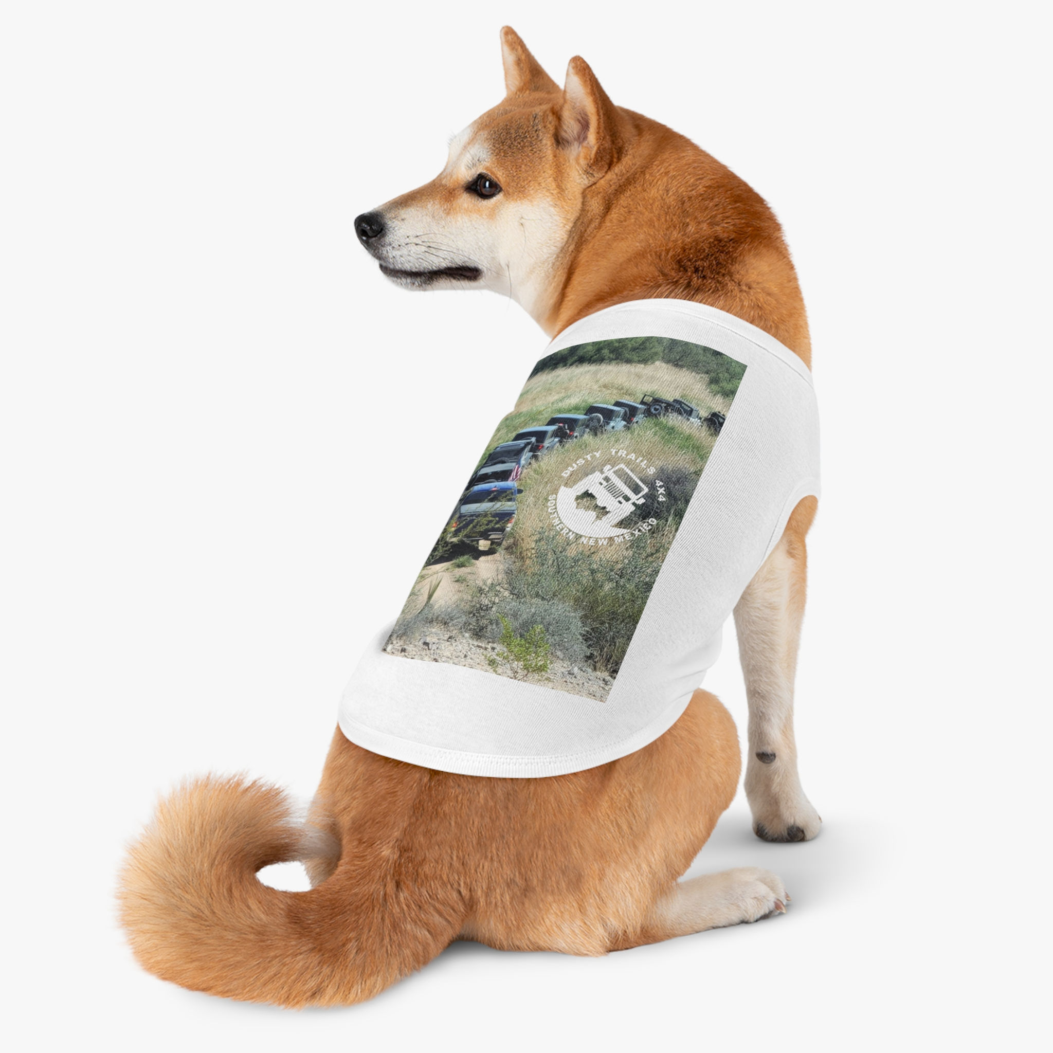 Dusty Trails 4X4 Adventure-Ready Pet Pet Tank Top