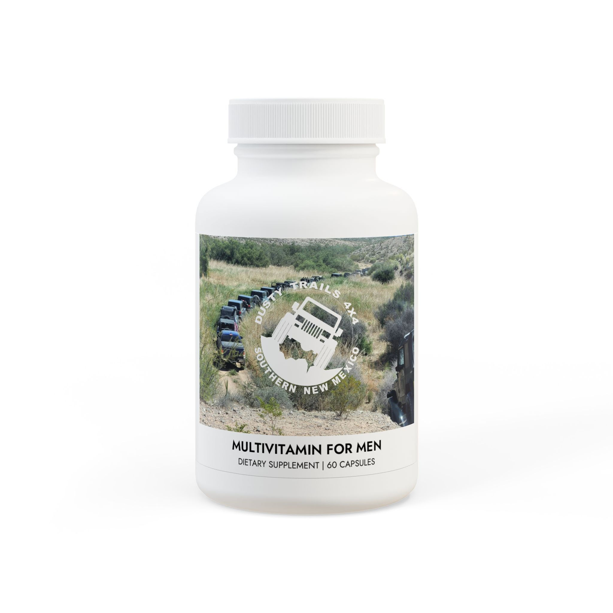 Dusty Trails 4X4 Multivitamin for Men Supplement (60 Capsules)