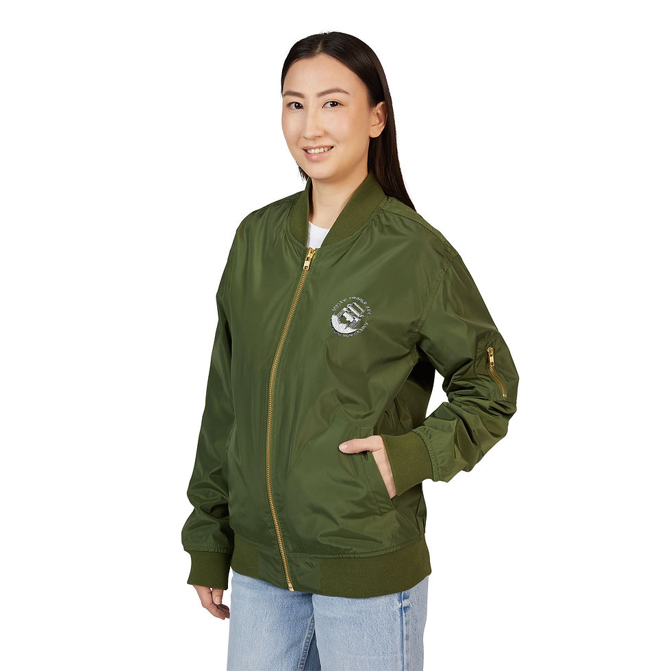 Thumbnail: Dusty Trails 4X4 Embroidered Bomber Jacket