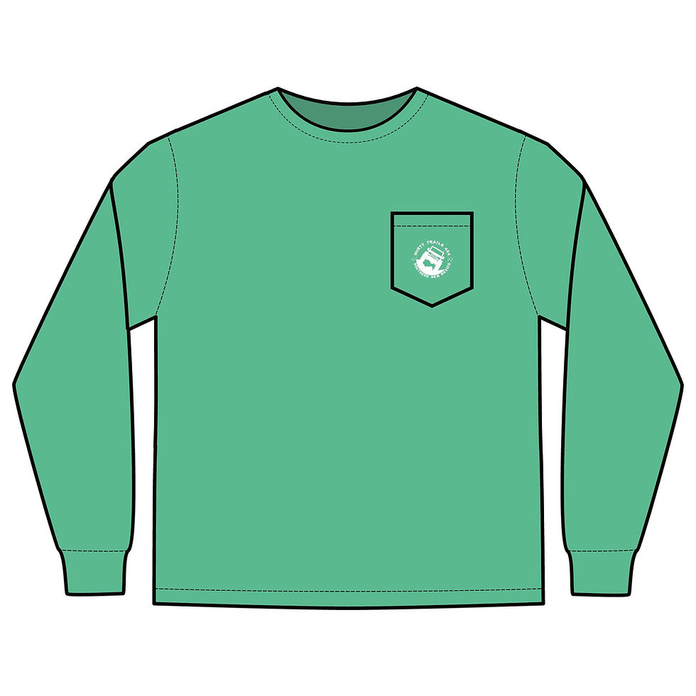 Thumbnail: Dusty Trails 4X4 Unisex Long Sleeve Pocket T-Shirt