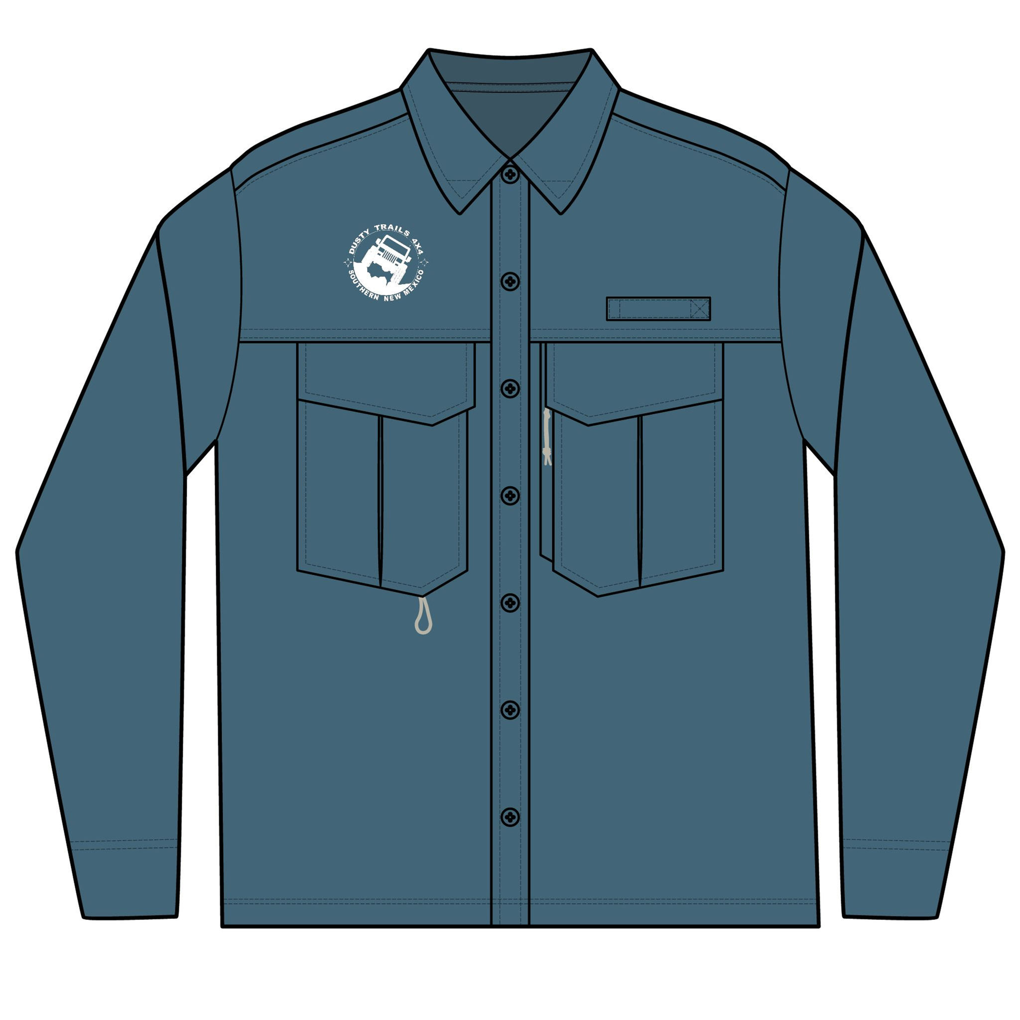 Dusty Trails 4X4 Men's Performance Fishing Shirt