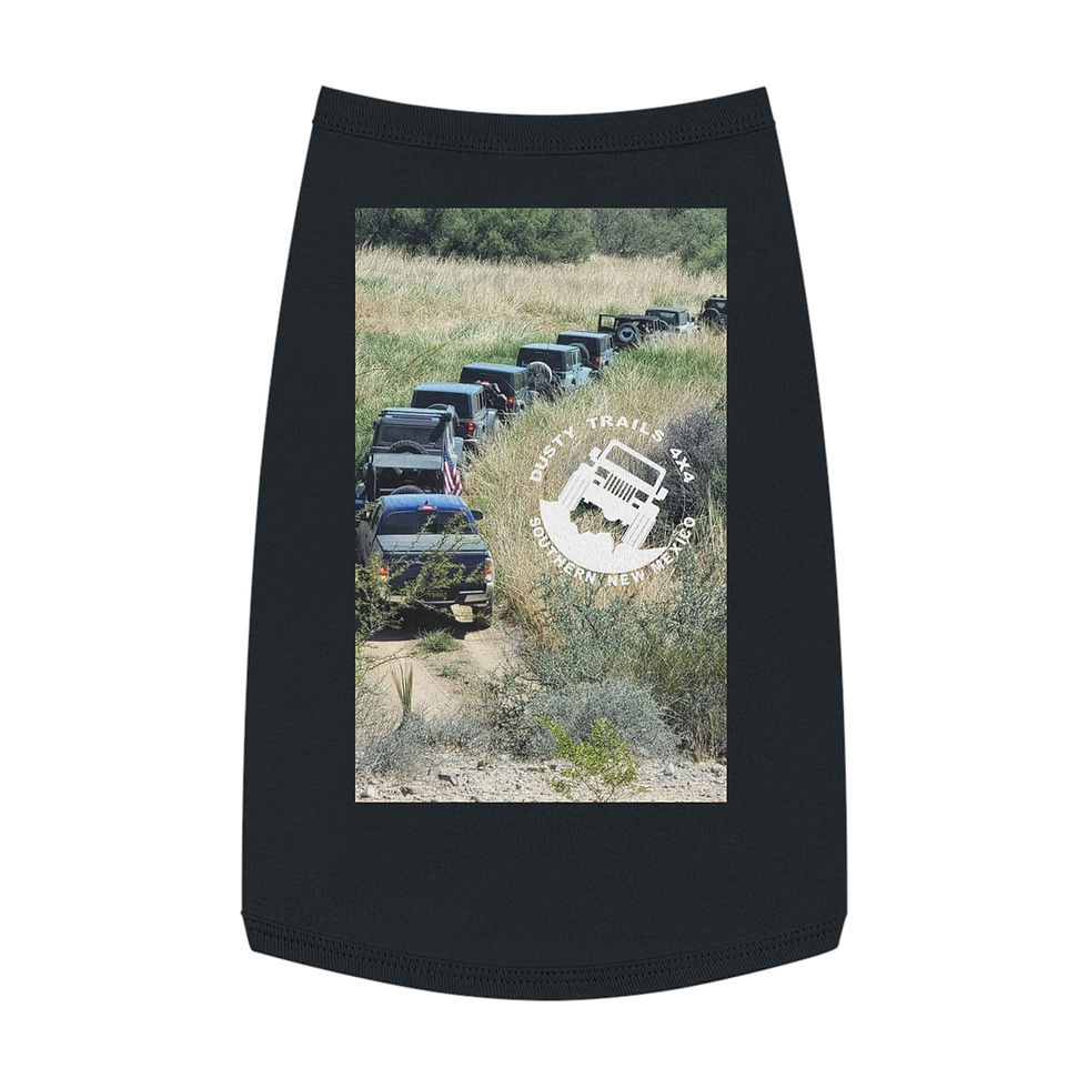 Thumbnail: Dusty Trails 4X4 Adventure-Ready Pet Pet Tank Top