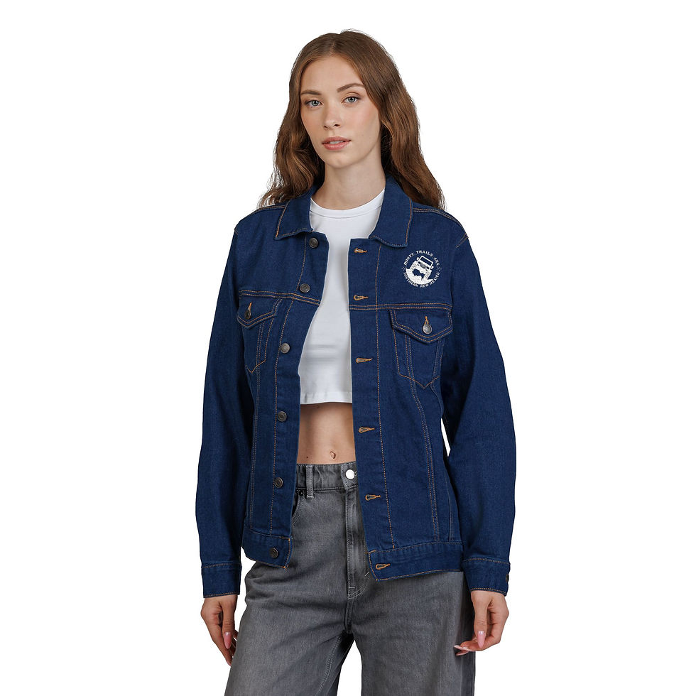 Thumbnail: Dusty Trails 4X4 Unisex Denim Jacket (Embroidery)