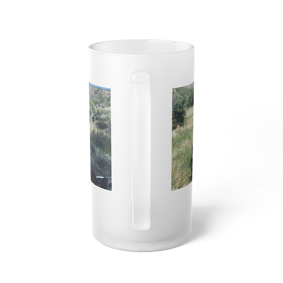 Thumbnail: Dusty Trails 4X4 Frosted Glass Mug