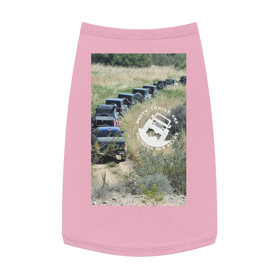 Thumbnail: Dusty Trails 4X4 Adventure-Ready Pet Pet Tank Top