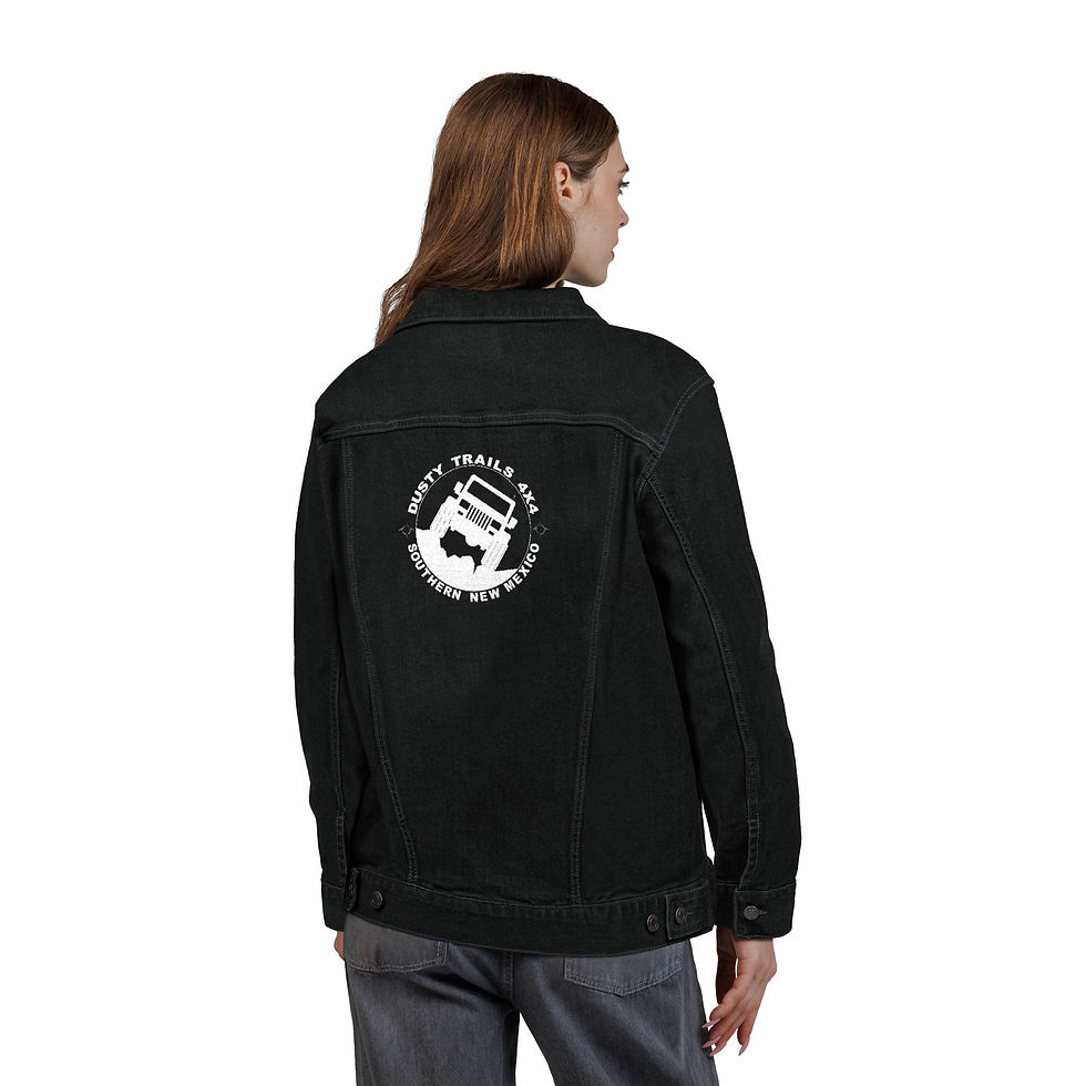 Thumbnail: Dusty Trails 4X4 Unisex Denim Jacket (Embroidery)