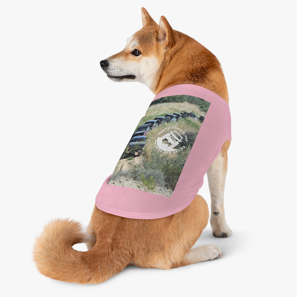 Thumbnail: Dusty Trails 4X4 Adventure-Ready Pet Pet Tank Top