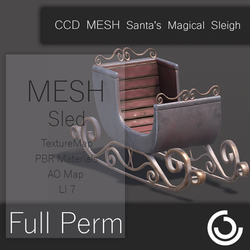 CCD MESH Santa's Magical Sleigh 002