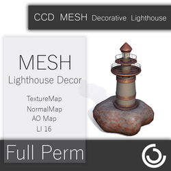 CCD MESH Decorative Lighthouse 002