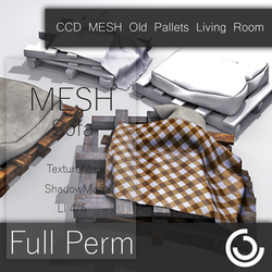 MESH Old Pallets Living Room Set