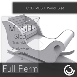 CCD MESH Wood Sled003