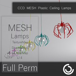 CCD MESH Plastic Modern Ceiling Lamps