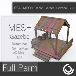 CCD MESH Decor Garden Gazebo SET 1