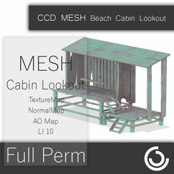 CCD MESH Beach Cabin Lookout
