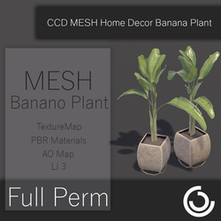 CCD MESH Home Decor Banana Plant