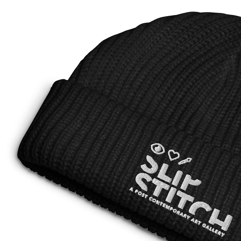 縮圖：I Love Art, SlipStitch | Fisherman Beanie