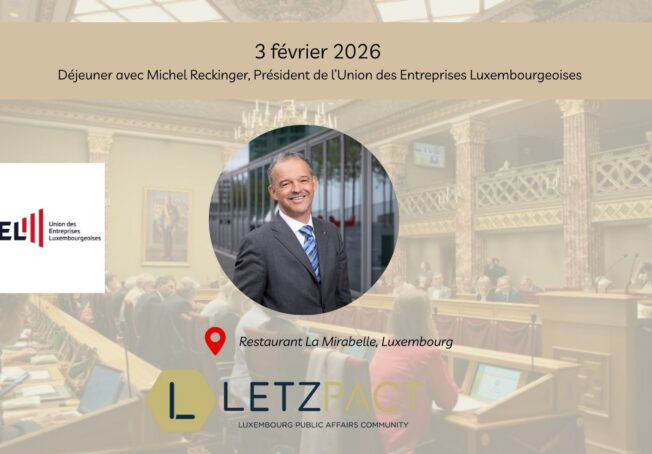 Déjeuner avec Michel Reckinger