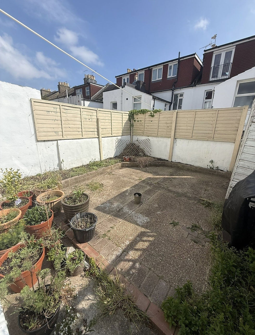 Before picture of one of our client