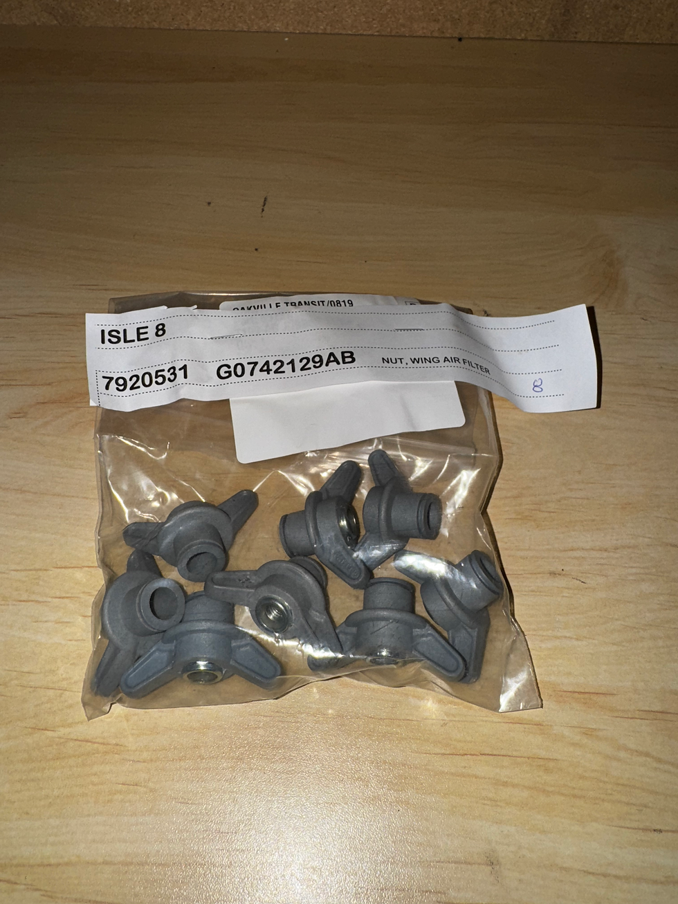 Thumbnail: Air filter Wing Nuts