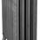 Thumbnail: Ribbon 4 Column cast iron radiator hand burnished