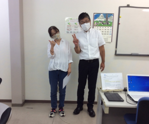 パソコン村 愛野教室 委託訓練修了式