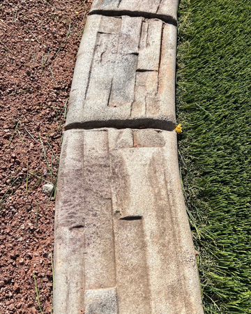 A curb color from a past Artistic Curbing job