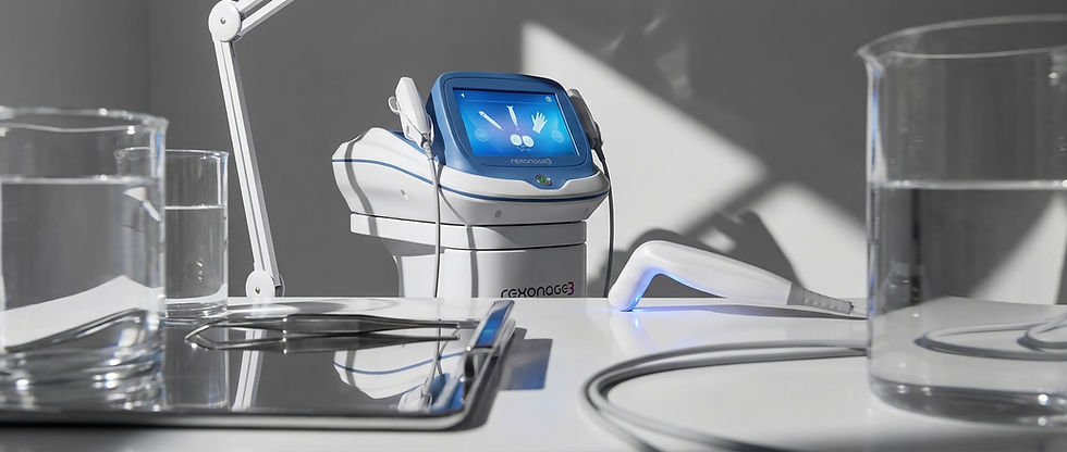 QMR (Rexonage 3) – urządzenie do nieinwazyjnej biostymulacji i regeneracji skóry w nowoczesnym gabinecie