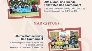 2026 ALUMNI HOMECOMING CALENDAR OF EVENTS