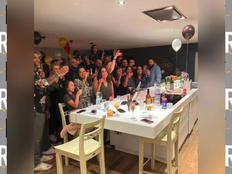 A Wonderful 40th Birthday Party At Home For Anj & D
