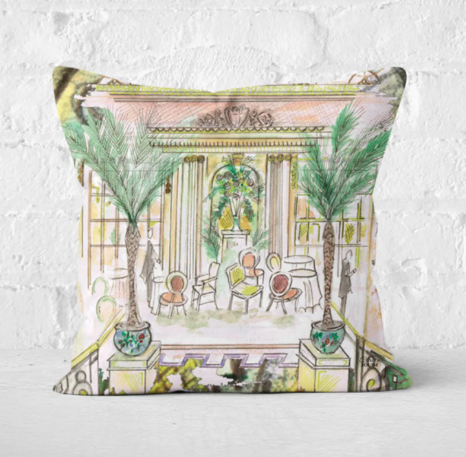 Afternoon Tea At The Ritze Cushion