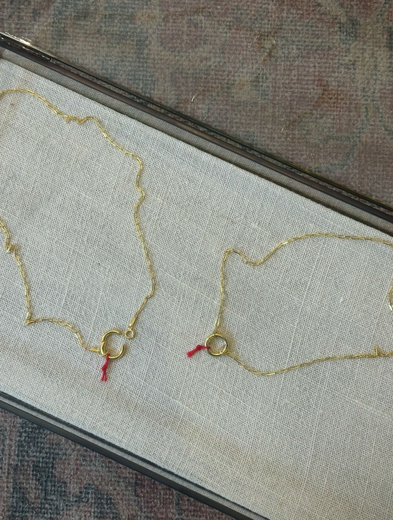 Halka Kilitli Ataç Zincir  | 925 Gümüş