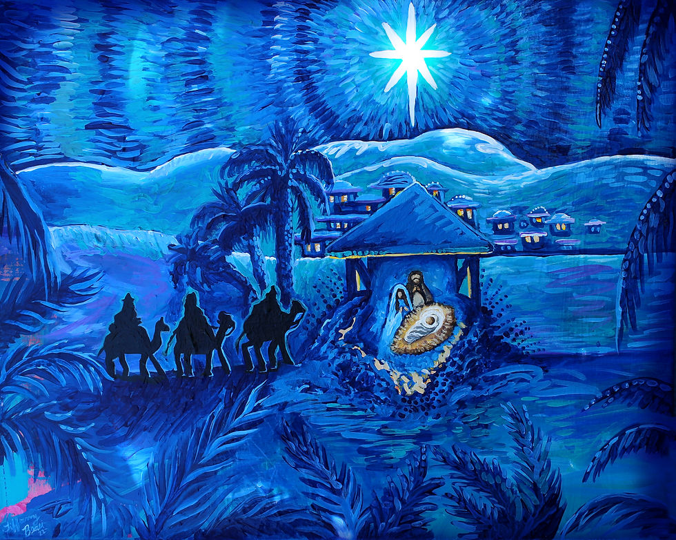 Thumbnail: The Three Wise Men Christmas Card
