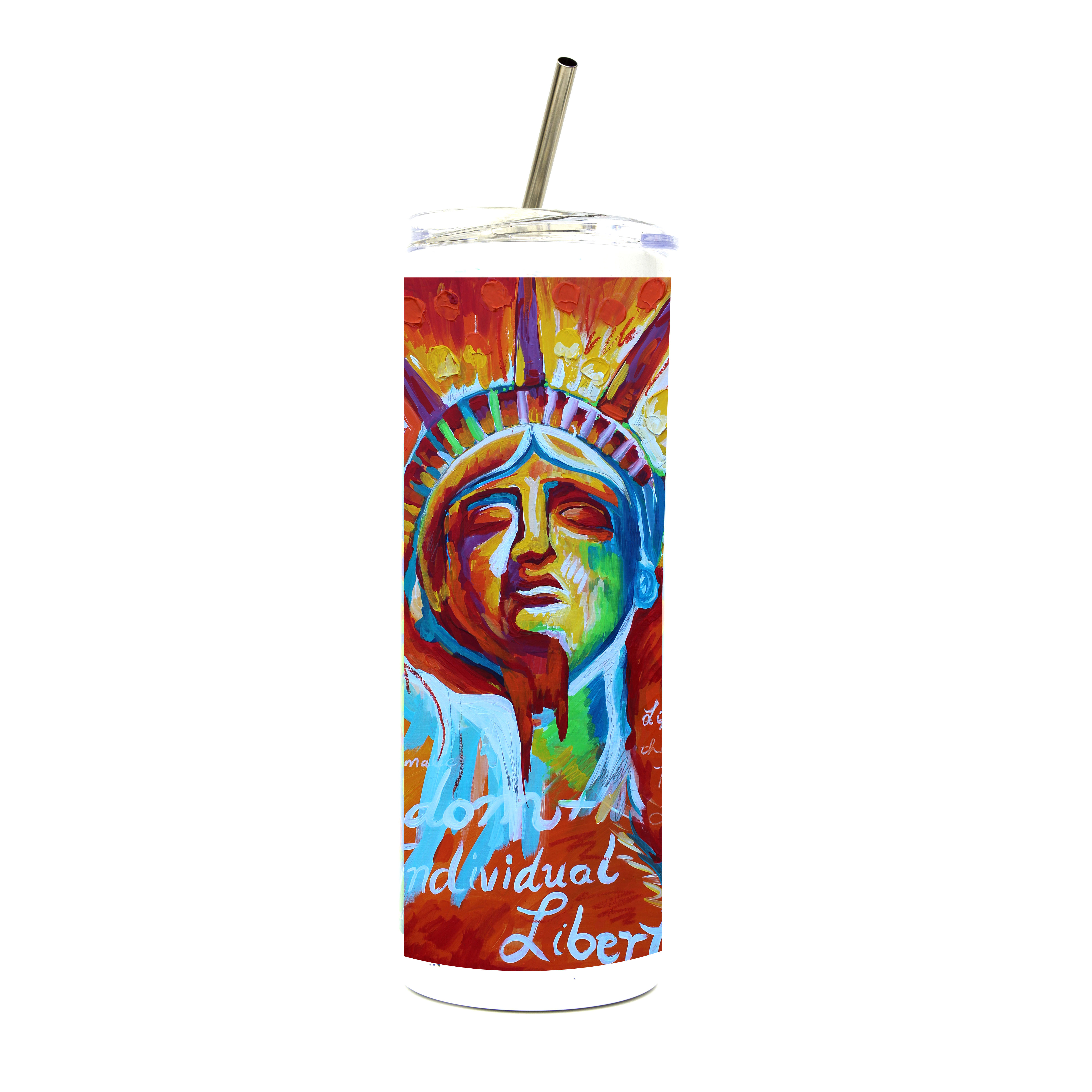 Life, Liberty and Pursuit of Happiness Tumbler 20 oz.