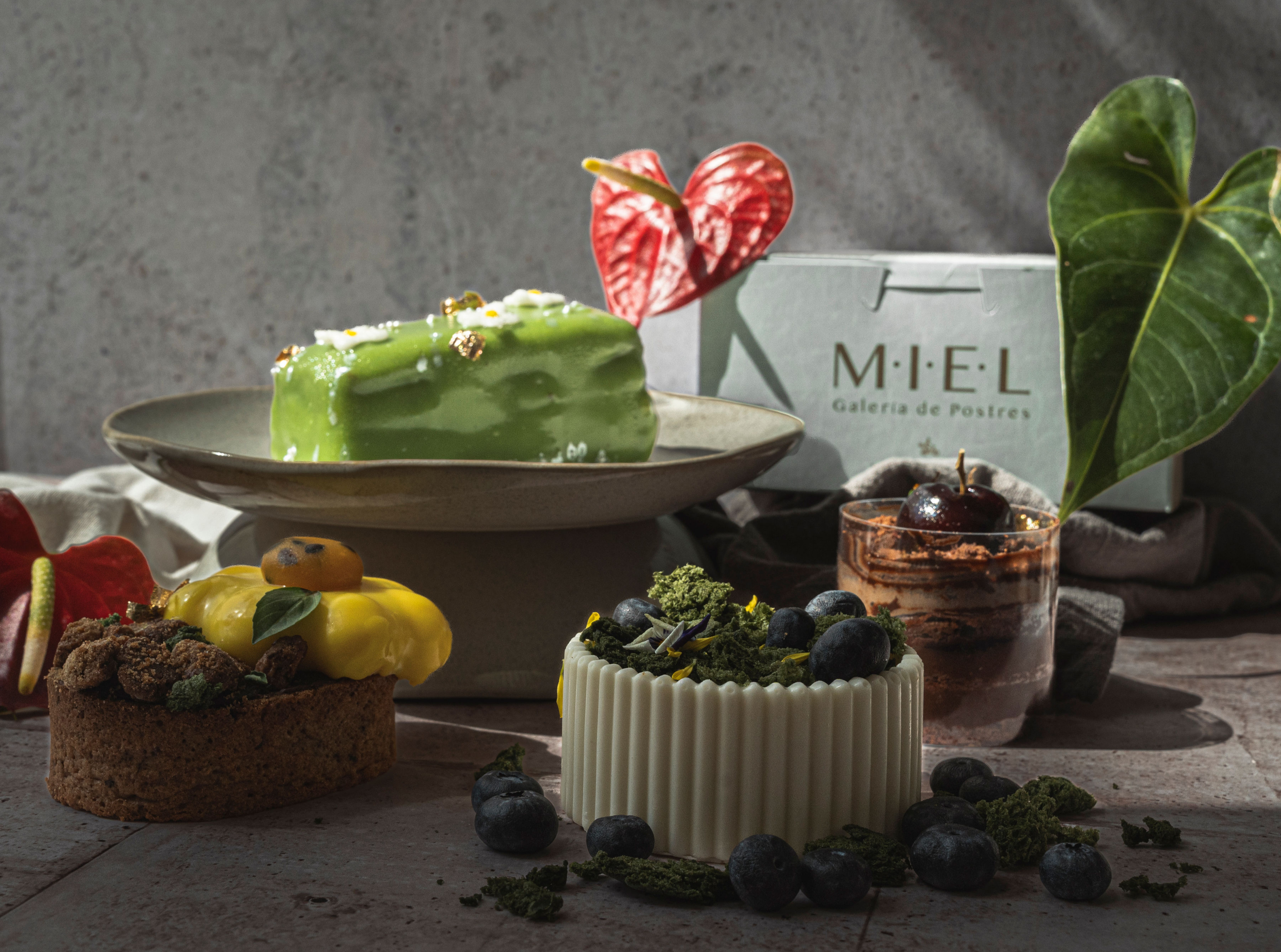 Arranged Food and Objects