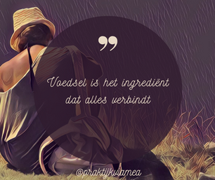 'Voedsel is het ingrediënt dat alles verbindt'