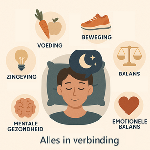 Slapen is een afspiegeling van alle facetten van vitaliteit samen