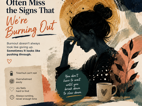 Why We Often Miss the Signs That We’re Burning Out