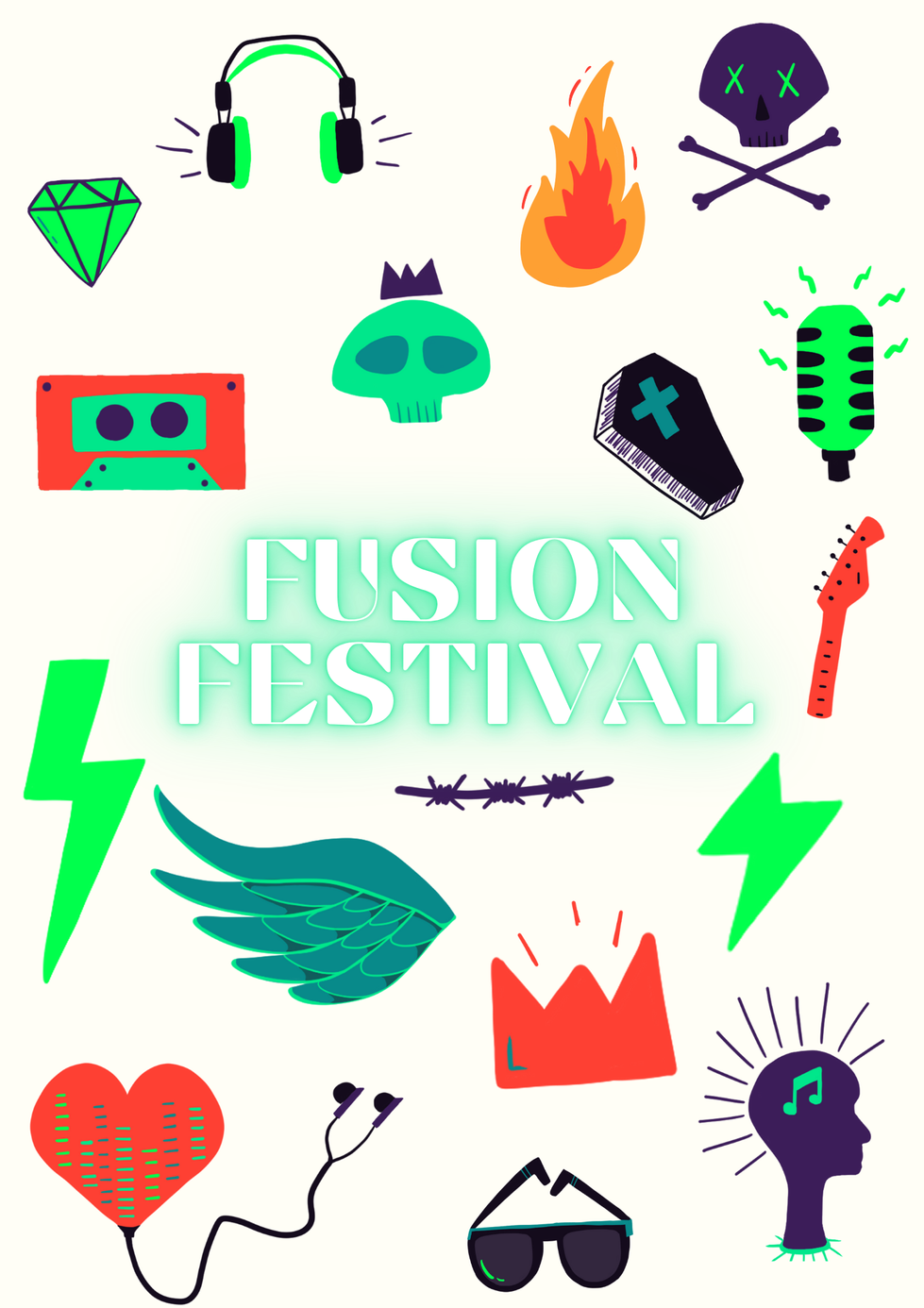 Illustrated icon set