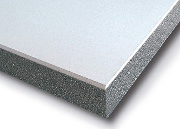 Polystyrene backed Plasterboard