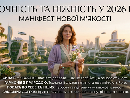 Жіночність та ніжність у 2026 році: Маніфест нової м’якості