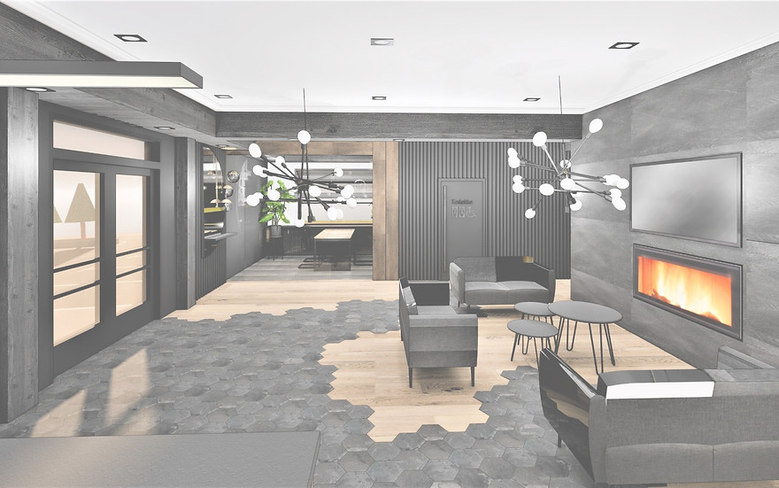 Plan 3D commercial salle de montre