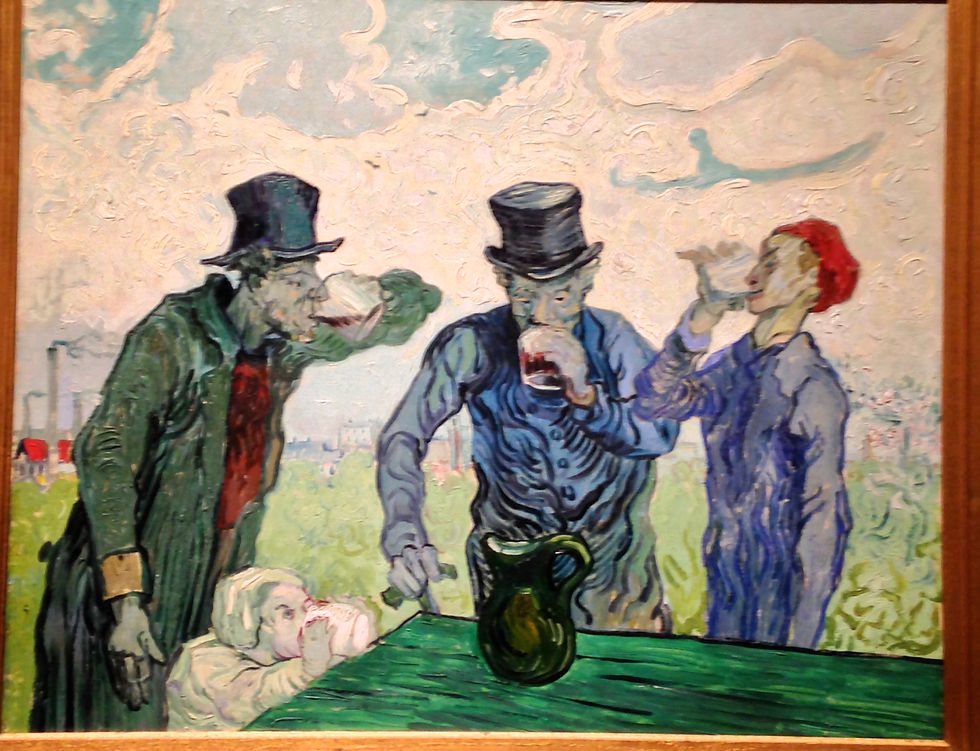 Van Gogh's drinkers